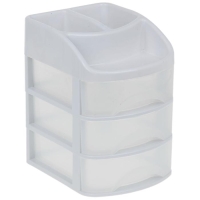 Мини-комод 3-х секционный с дополнительными отделениями &laquo;Минибокс-3&raquo;, цвет МИКС