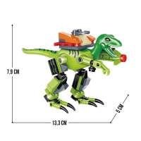 Конструктор &laquo;Дино. Раптор&raquo;, 256 деталей