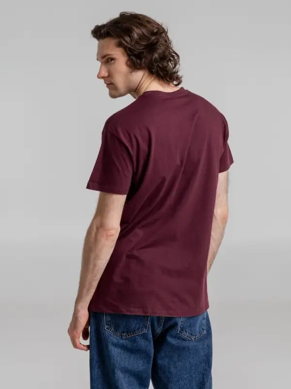 Футболка Imperial 190 бордовая, размер S