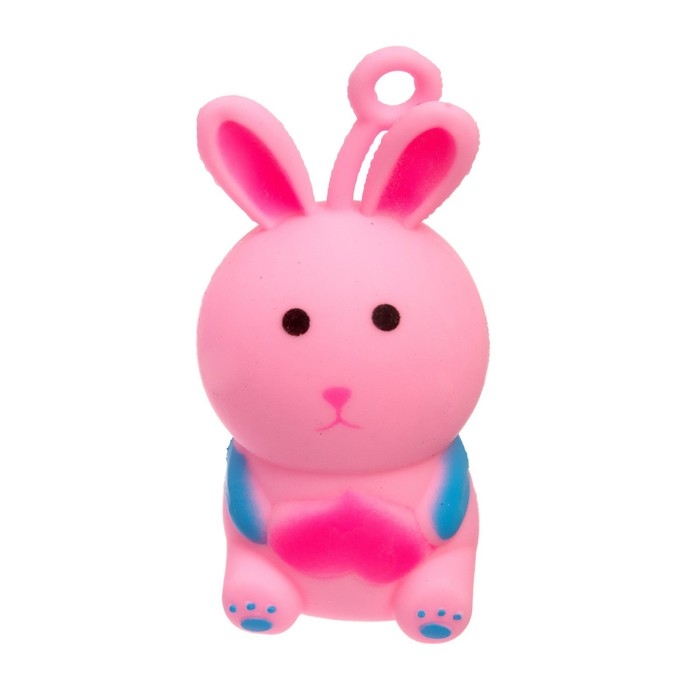 Мялка &laquo;Зайка&raquo; с пастой, цвета МИКС