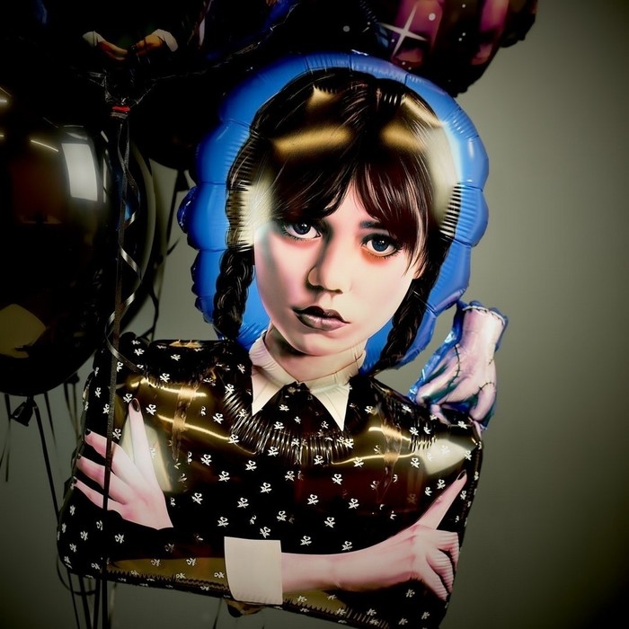 Шар фольгированный 33" &laquo;Мрачная стори. Уэнсдей&raquo;, фигура