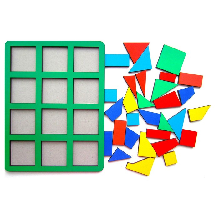 &laquo;Сложи квадрат&raquo; Б.П.Никитин, 1 уровень (макси), МИКС