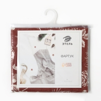 Фартук Этель "New Year's plants" 60х70 см, 100% хл, рогожка 186 г/м2 Фартук Этель "New Year's plants" 60х70 см, 100% хл, рогожка 186 г/м2