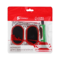 Резиновые заплатки для ремонта шин, TORSO, набор 12 шт