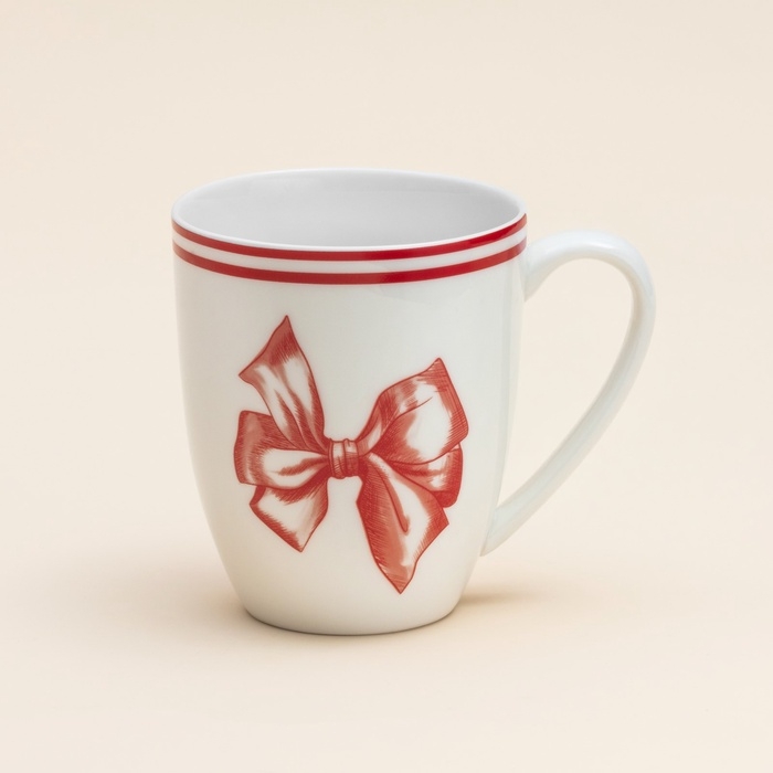 Новогодняя кружка SL Home «Прекрасное время», 400 мл, 9×10 см, фарфор, белая Новогодняя кружка SL Home «Прекрасное время», 400 мл, 9×10 см, фарфор, белая