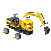 Конструктор винтовой &laquo;Экскаватор&raquo;, 58 деталей