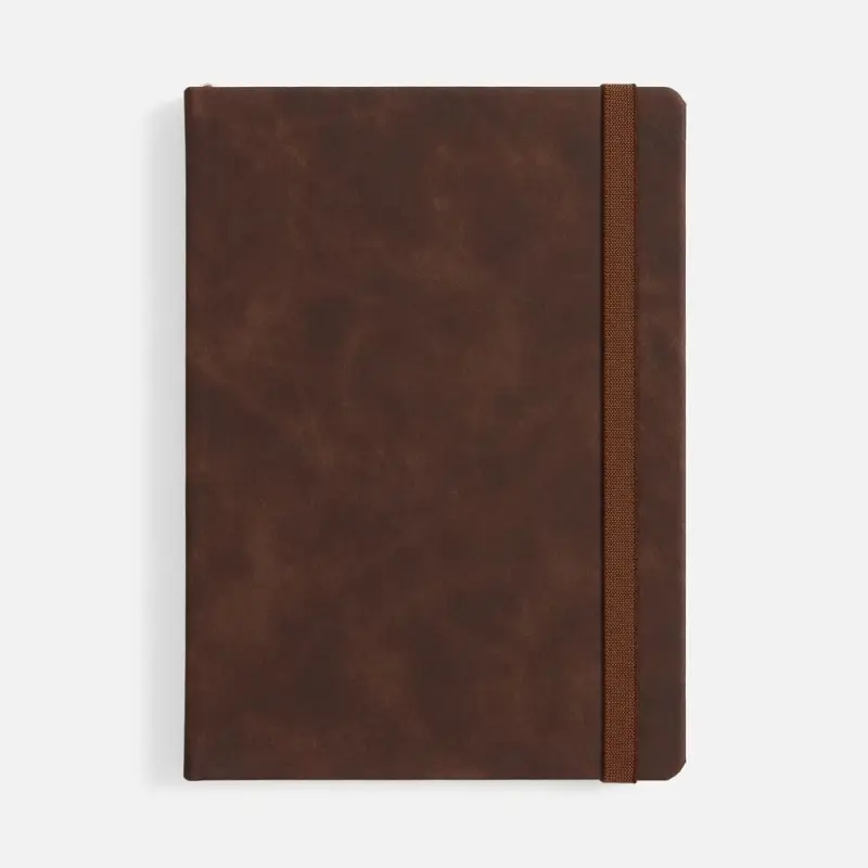 Ежедневник Urban Hard, недатированный, коричневый