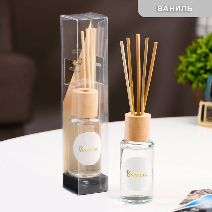 Диффузор ароматический Диффузор ароматический "Модерн", 50 мл, ваниль, "Богатство Аромата"