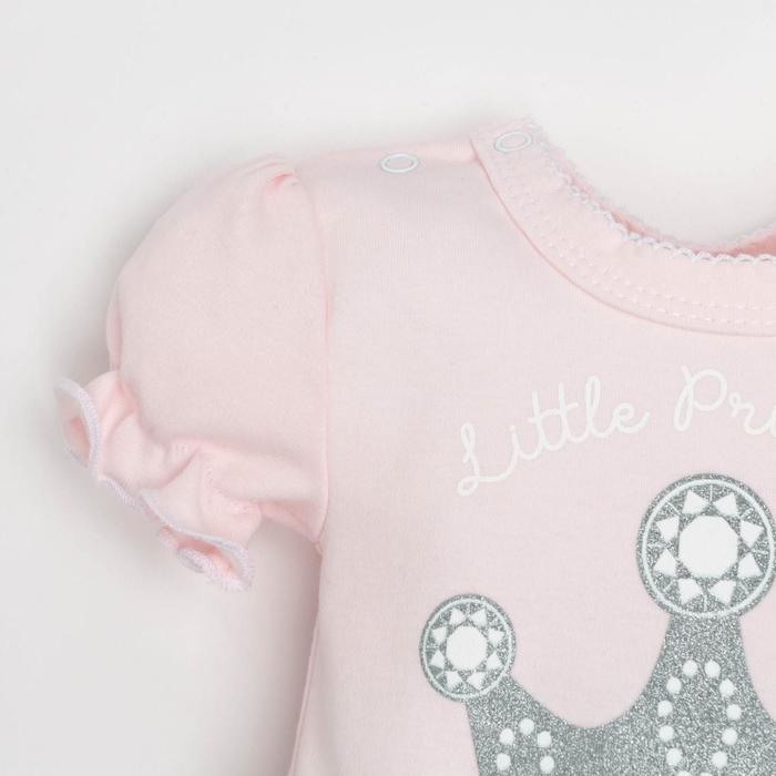 Боди с юбкой Крошка Я "Princess", цвет розовый, рост 86-92 см