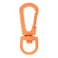 Застежка-карабин Snap Hook, S, оранжевый неон