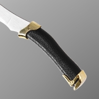 Сувенирное изделие нож турецкий вогнутый, золотая отделка Сувенирное изделие нож турецкий вогнутый, золотая отделка