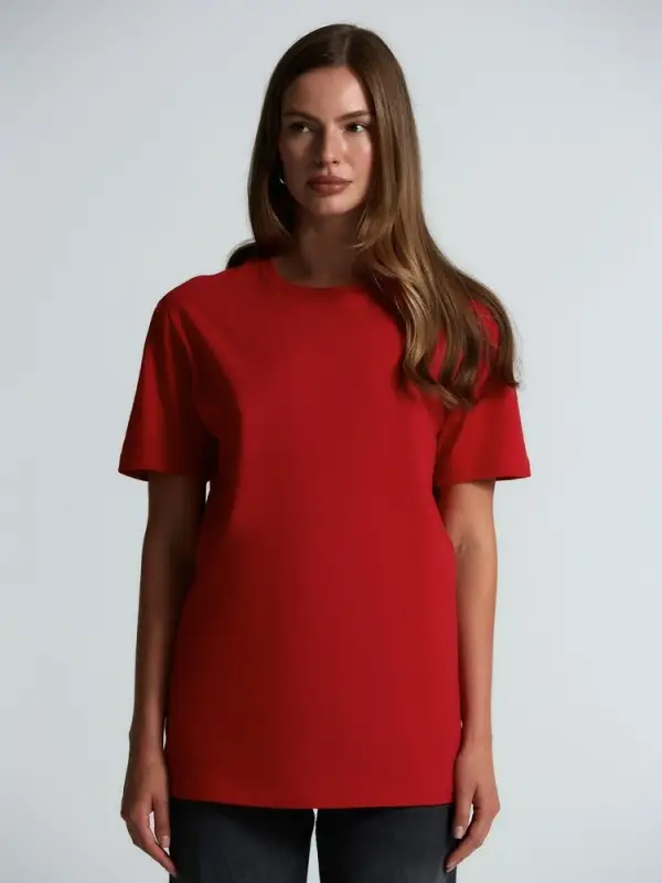 Футболка унисекс Streetwise, красная, размер 4XL