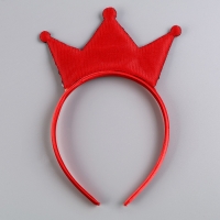 Карнавальный набор «Стильная принцесса»: ободок, платье красное с короной, рост 98-104 см Карнавальный набор «Стильная принцесса»: ободок, платье красное с короной, рост 98-104 см