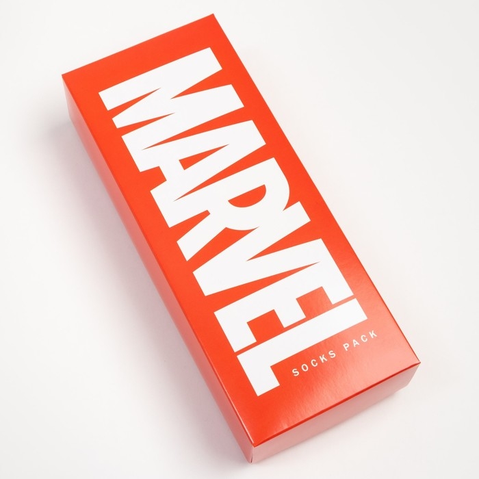 Набор носков Мстители, 5 пар, 27-29 см Набор носков Мстители, 5 пар, 27-29 см