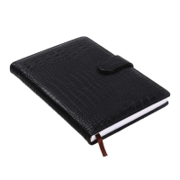 Ежедневник недатированный, обложка ПВХ, формат А5, 140 листов в клетку, на кнопке, рептилия, МИКС Ежедневник недатированный, обложка ПВХ, формат А5, 140 листов в клетку, на кнопке, рептилия, МИКС