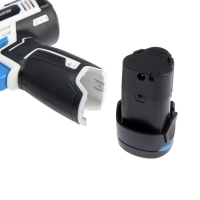 Дрель-шуруповерт DEKO GCD12DU3 SNOW WHITE SET1, 12 В, Li-Ion, 32 Нм, 1.5 Ач, 400/1500 об/мин