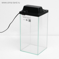 Террариум колонна 16 литров, 20 х 20 х 40 см, черный Террариум колонна 16 литров, 20 х 20 х 40 см, черный