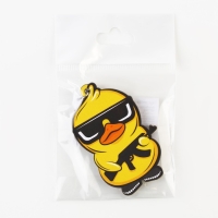 Брелок для ключей деревянный «Крутая утка», 3,8 х 6 см Брелок для ключей деревянный «Крутая утка», 3,8 х 6 см