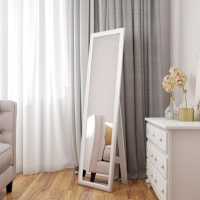 Зеркало "Белое" 45х160 см, напольное, ширина рамы 55мм Зеркало "Белое" 45х160 см, напольное, ширина рамы 55мм