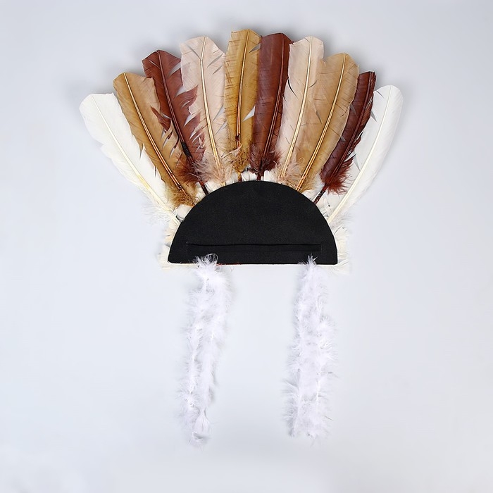 Карнавальный головной убор «Индеец» Карнавальный головной убор «Индеец»
