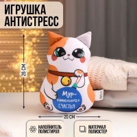 Новогодняя игрушка-антистресс &laquo;Мурчательного счастья&raquo;