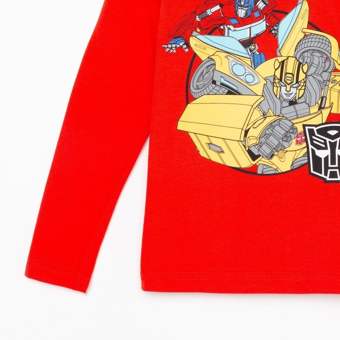 Футболка с длинным рукавом «Автоботы», Трансформеры , рост 134-140 Футболка с длинным рукавом «Автоботы», Трансформеры , рост 134-140
