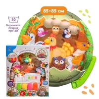 Развивающий музыкальный коврик &laquo;Сказочные птицы&raquo;, 85х85 см.