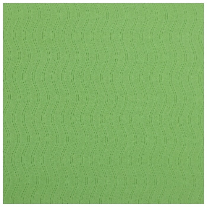 Коврик для йоги Sangh Tropics, 183х61х0,6 см, цвет зелёный