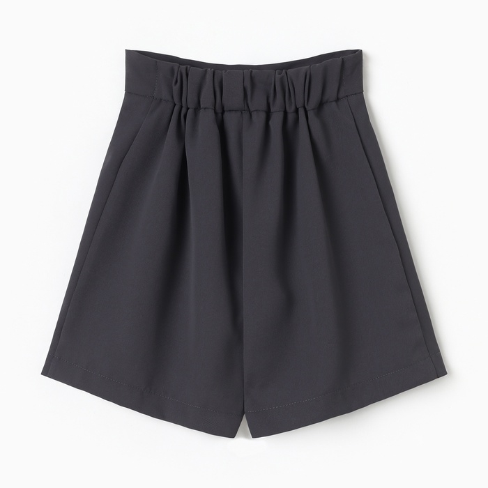 Юбка-шорты для девочки MINAKU цвет серый, рост 140 см