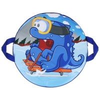 Санки-ледянки №76 &laquo;Дракон на санках&raquo;, d=45 см