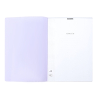 Тетрадь А4, 48 листов в клетку, ErichKrause "Классика CoverPrо Pastel", пластиковая обложка, блок офсет 100% белизна, сиреневая Тетрадь А4, 48 листов в клетку, ErichKrause "Классика CoverPrо Pastel", пластиковая обложка, блок офсет 100% белизна, сиреневая
