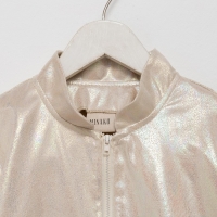 Жакет (бомбер) детский MINAKU: Casual Collection KIDS цвет бежевый, рост 134 Жакет (бомбер) детский MINAKU: Casual Collection KIDS цвет бежевый, рост 134