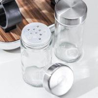 Набор для специй из стекла на подставке &laquo;Модерн&raquo;, 17,5&times;8&times;18 см, 90 мл, 4&times;9,5 см, 8 шт