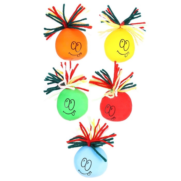 Антистресс сквиш мялка капитошка «Давай играть!», с мукой, цвета МИКС, в шоубоксе Антистресс сквиш мялка капитошка «Давай играть!», с мукой, цвета МИКС, в шоубоксе