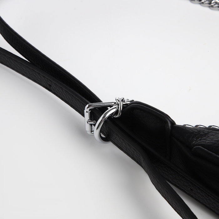 Сумка женская хобо на молнии TEXTURA, средний размер, цвет чёрный Сумка женская хобо на молнии TEXTURA, средний размер, цвет чёрный