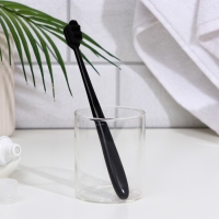 Сверхмягкая зубная щётка, 10000 щетинок, ребристая, чёрная Сверхмягкая зубная щётка, 10000 щетинок, ребристая, чёрная