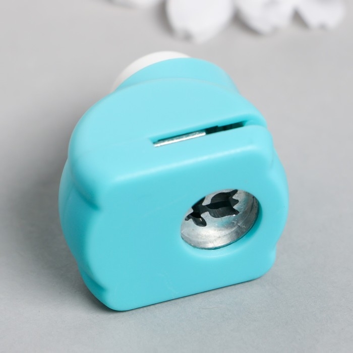 Дырокол фигурный "Тюльпан" d=1 см 3х2,5х3 см МИКС