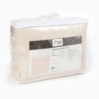 Покрывало LoveLife Tufting: Ромб цв.бежевый,  240*230&plusmn;5см, микрофайбер, 100% п/э