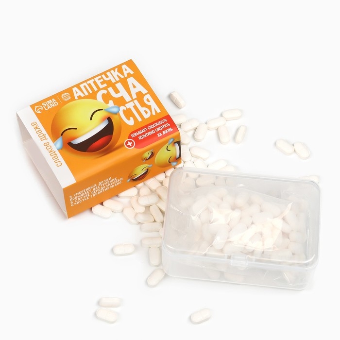 Драже Конфеты - таблетки &laquo;Счастья&raquo;: 50 гр.