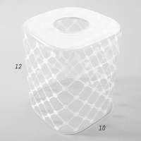 Плафон E27 бело-прозрачный Плафон E27 бело-прозрачный