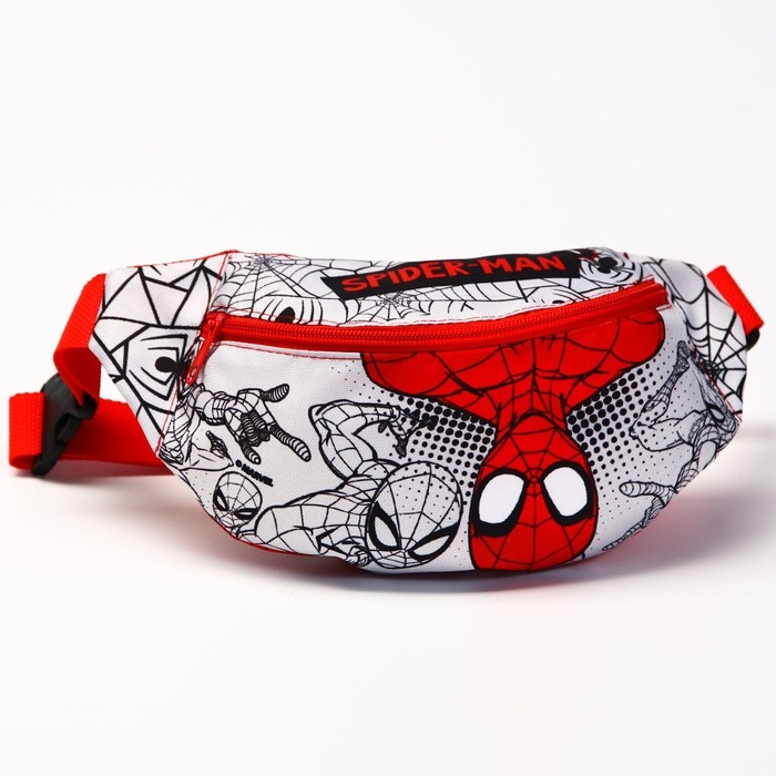 Сумка поясная, 25х6х13 см, Человек-паук Сумка поясная, 25х6х13 см, Человек-паук