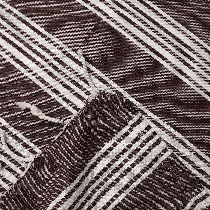 Полотенце Пештемаль LoveLife Boston, цв. коричневый, 75х170 см, 80% хл, 20% пэ, 190 г/м2 Полотенце Пештемаль LoveLife Boston, цв. коричневый, 75х170 см, 80% хл, 20% пэ, 190 г/м2