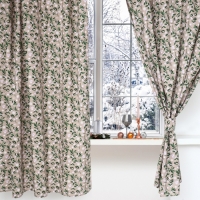 Шторы для кухни "Доляна" Frosty berries с подхватами 150х180 см- 2 шт 164г/м2, 100% хл., рог 1047250 Шторы для кухни "Доляна" Frosty berries с подхватами 150х180 см- 2 шт 164г/м2, 100% хл., рог 1047250