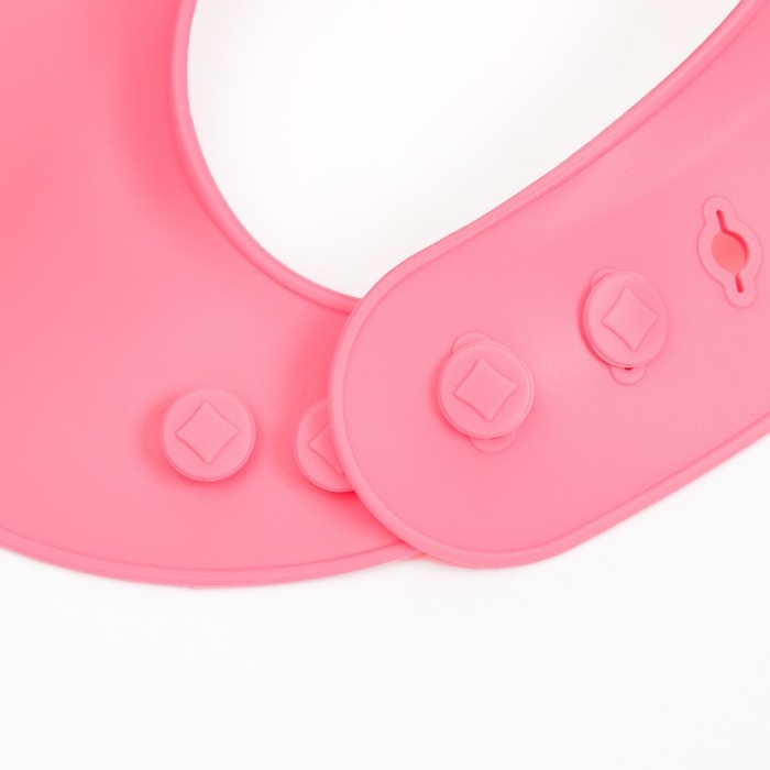 Нагрудник для кормления детский, силиконовый, Mum&baby, 23х4х29, розовый Нагрудник для кормления детский, силиконовый, Mum&baby, 23х4х29, розовый