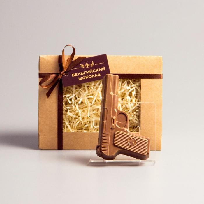 Шоколадная фигурка &laquo;Пистолет&raquo;, 80 г