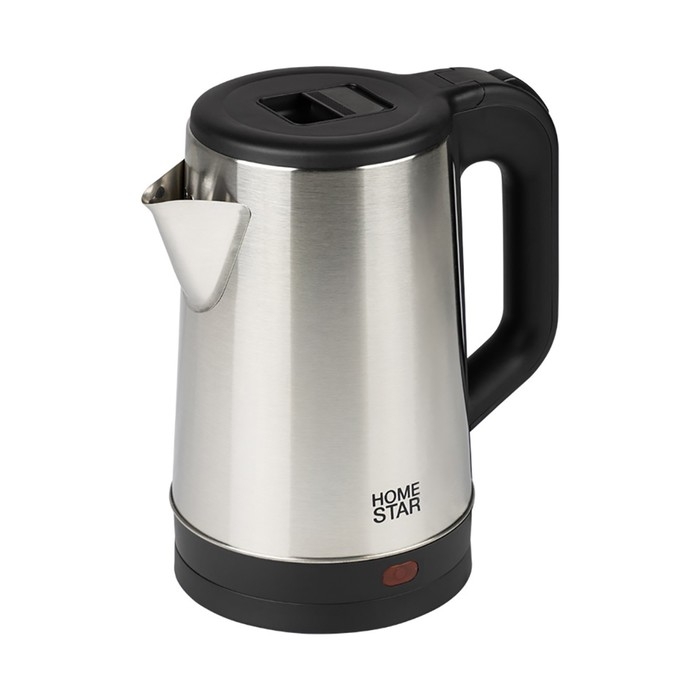 Чайник электрический Homestar HS-1041, металл, 1.8 л, 1500 Вт, серебристо-чёрный Чайник электрический Homestar HS-1041, металл, 1.8 л, 1500 Вт, серебристо-чёрный