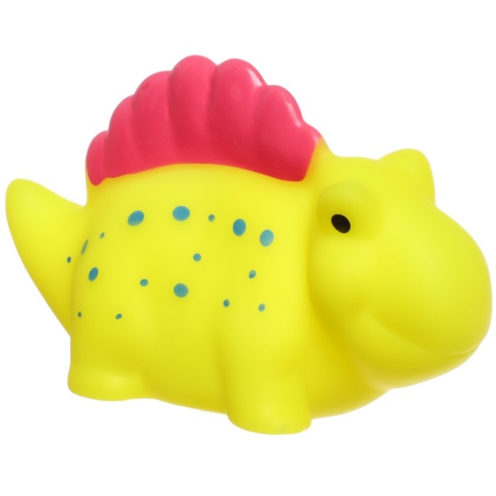 Набор резиновых игрушек для ванны &laquo;Динозавры&raquo;, 6 шт, Крошка Я