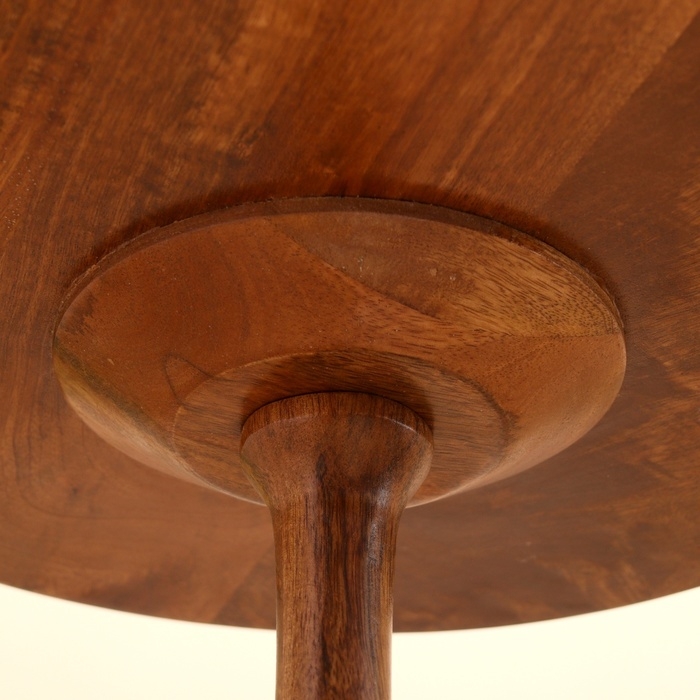 Столик кофейный 45х45х60 см, манговое дерево