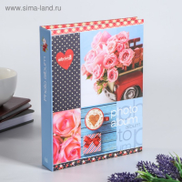Фотоальбом на 72 фото "Розовые розы" 15x21 см Фотоальбом на 72 фото "Розовые розы" 15x21 см