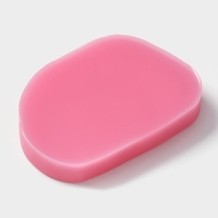 Молд новогодний &laquo;Шишки&raquo;, силикон, 10,2&times;7&times;1,6 см, цвет розовый